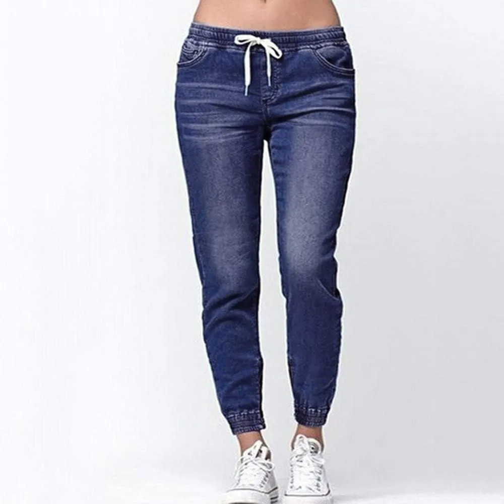 2024 Womens Pants Womens Plus Size Skinny Jeans High Waisted Stretchy Classic Ankle Jean Straight Jeans Women