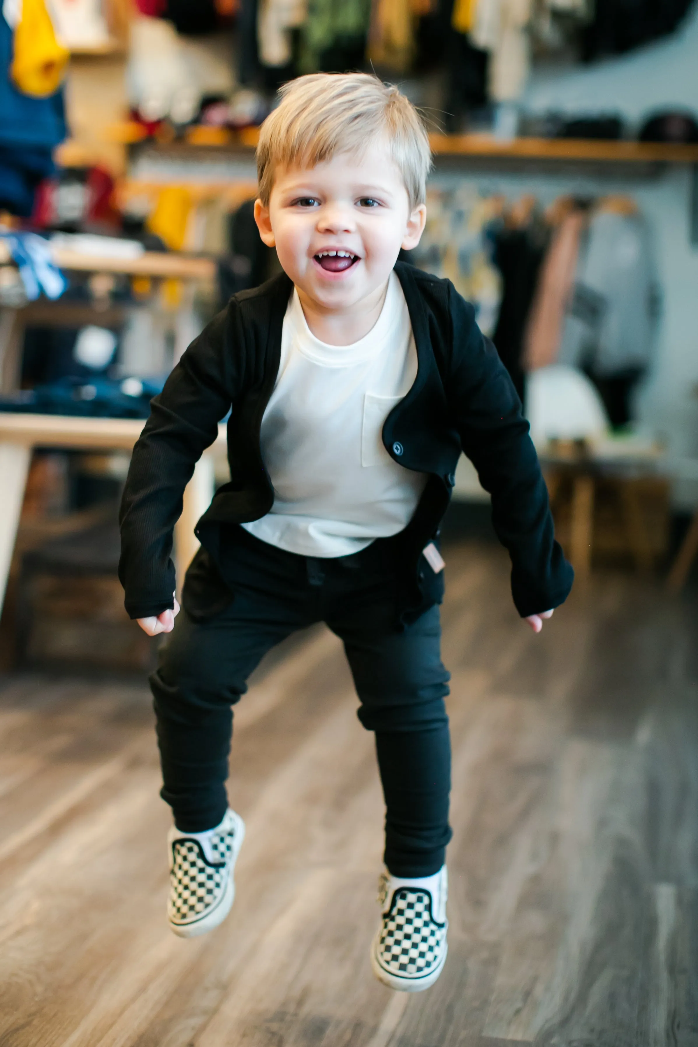 Beau Hudson - Kids Cardigan in Black
