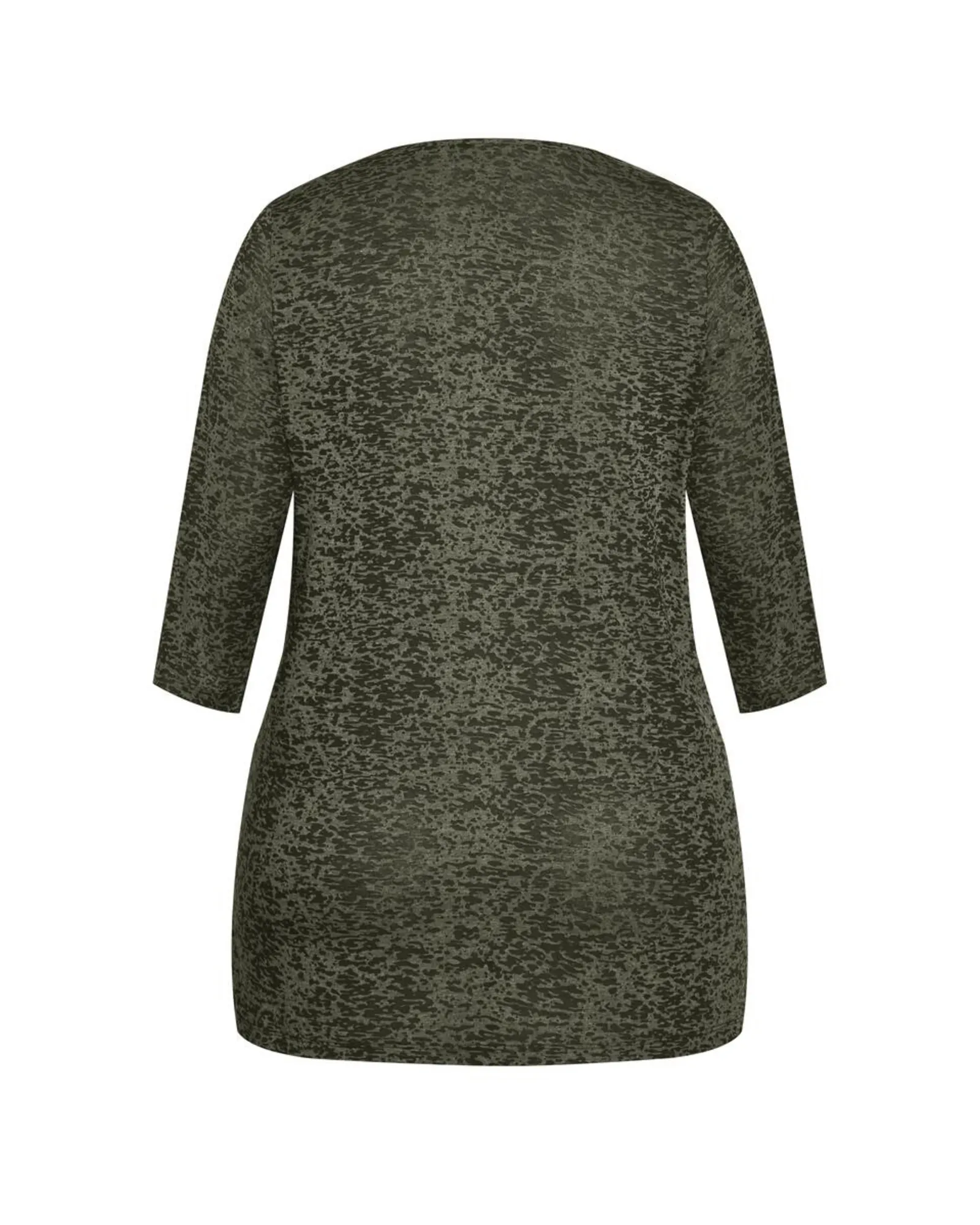 Blair Burnout Cardigan | Avocado