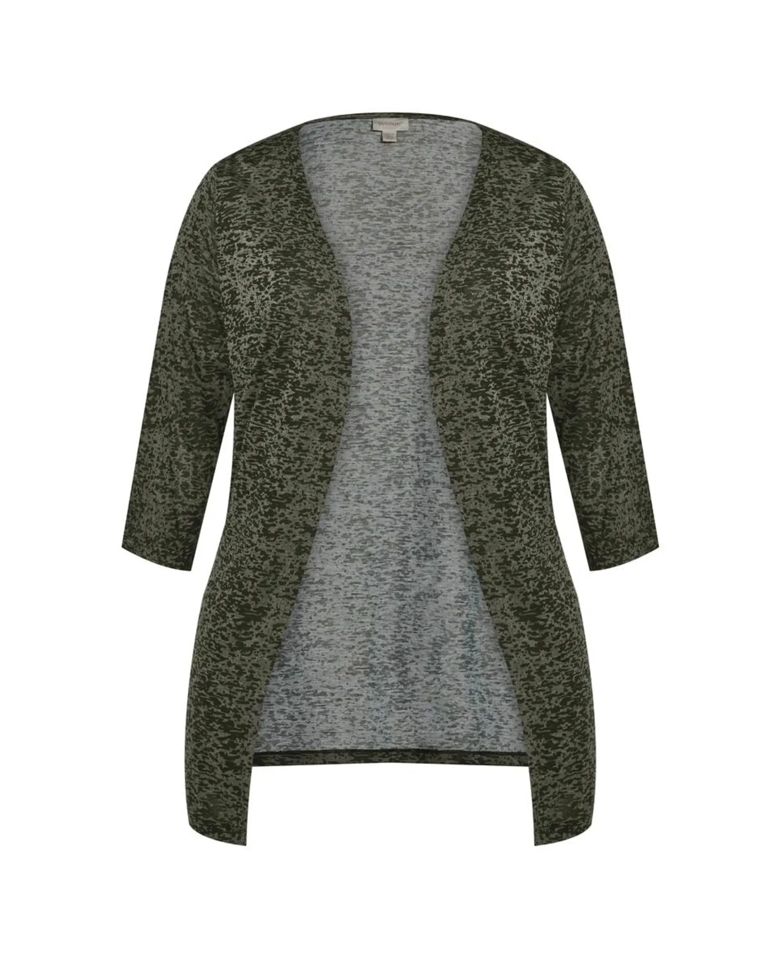 Blair Burnout Cardigan | Avocado