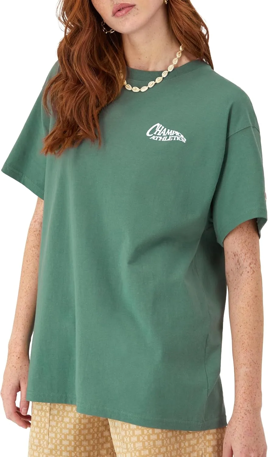 Champion Women's Tshirt, Classic Oversized Tshirt Soft and Comfortable Tee Shirt For Women