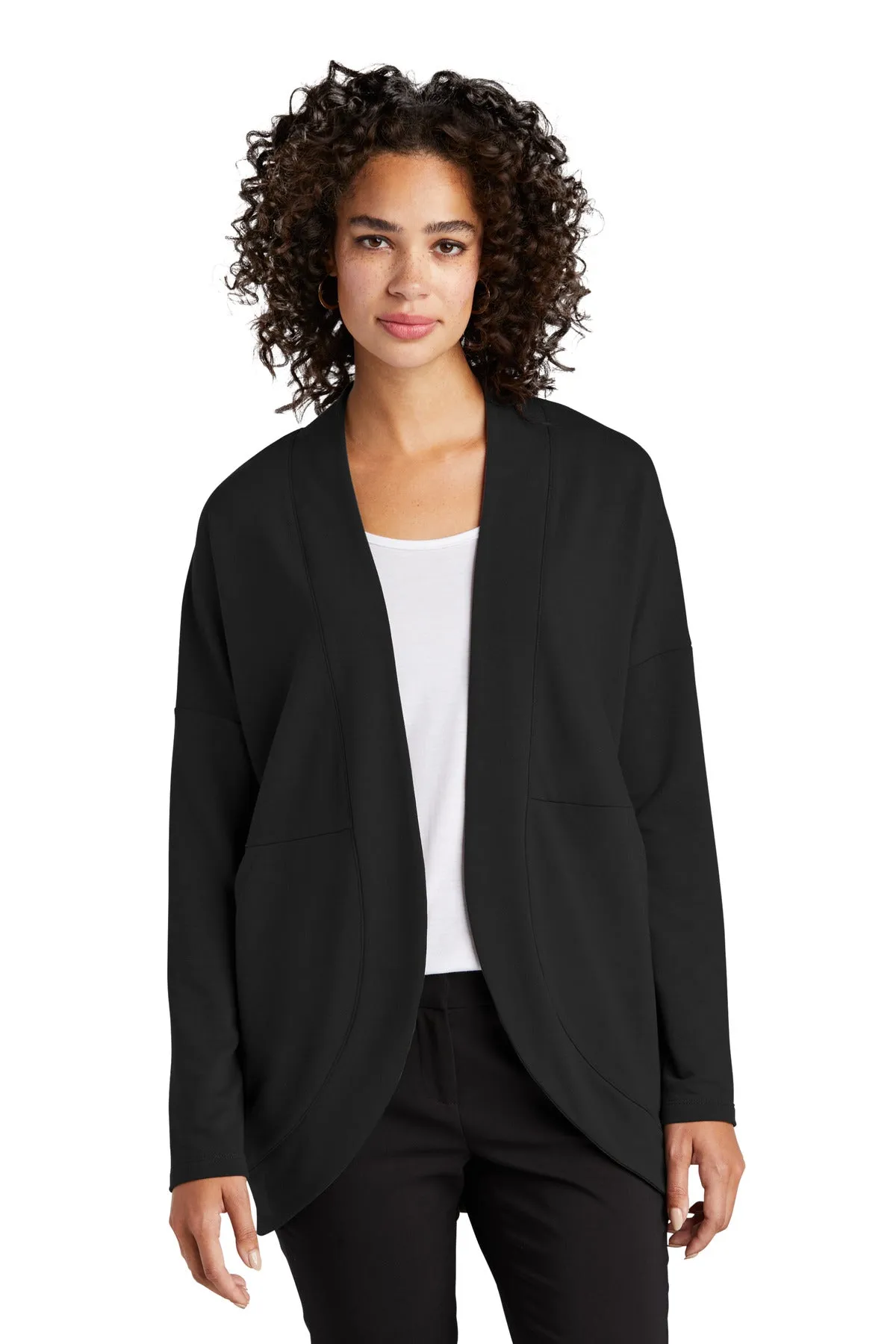 Custom Embroidered - Mercer Mettle™ Women's Stretch Open-Front Cardigan MM3015