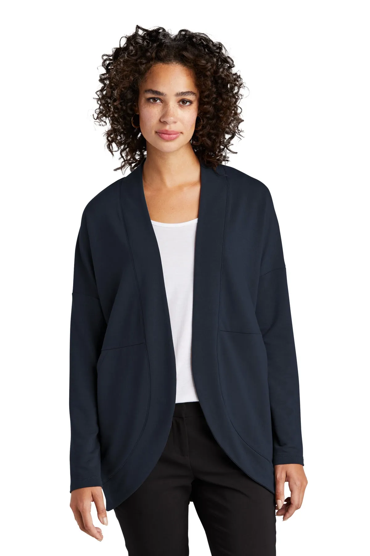 Custom Embroidered - Mercer Mettle™ Women's Stretch Open-Front Cardigan MM3015
