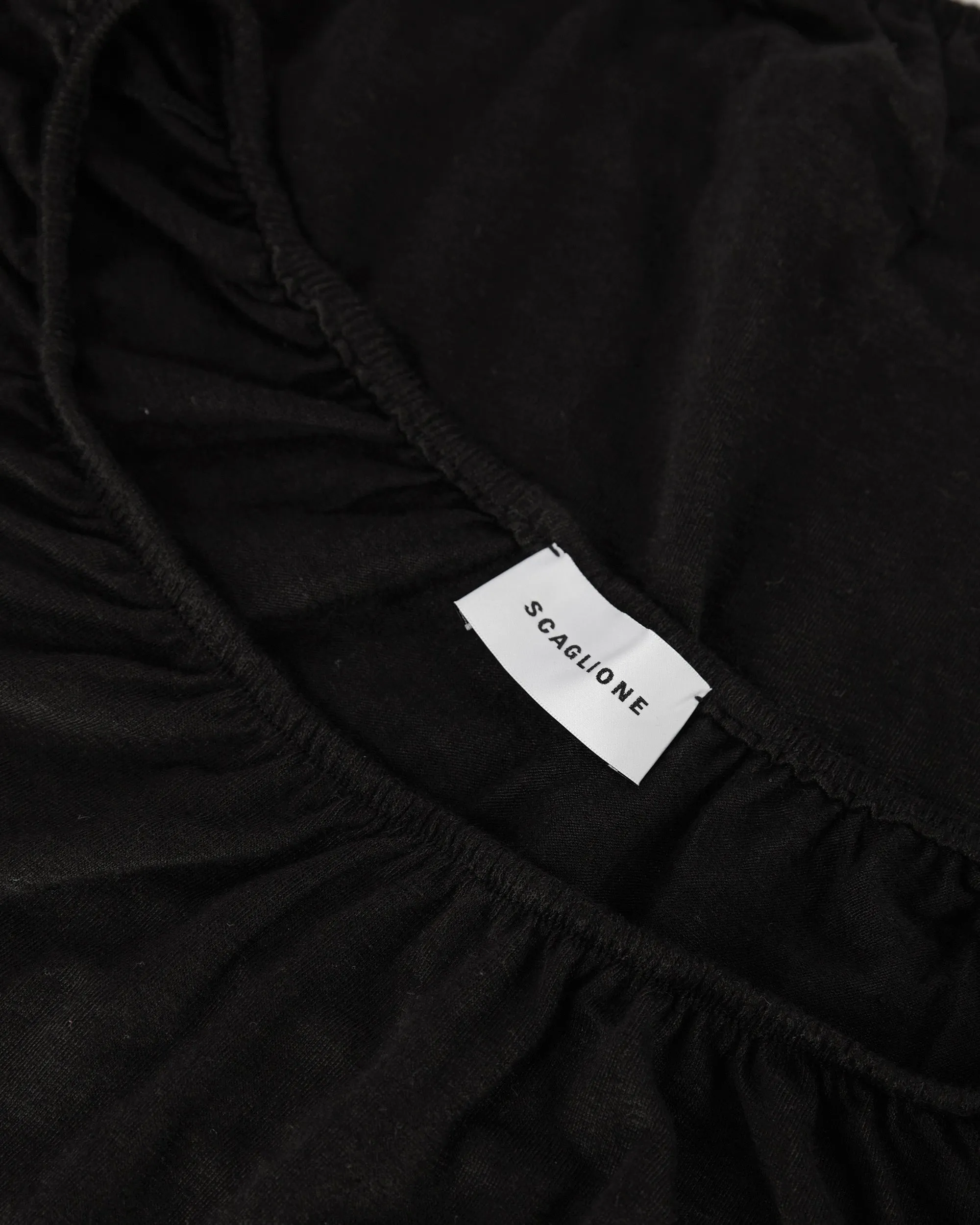 DIJ172 BLOUSE MM STRETCH LINEN JERSEY