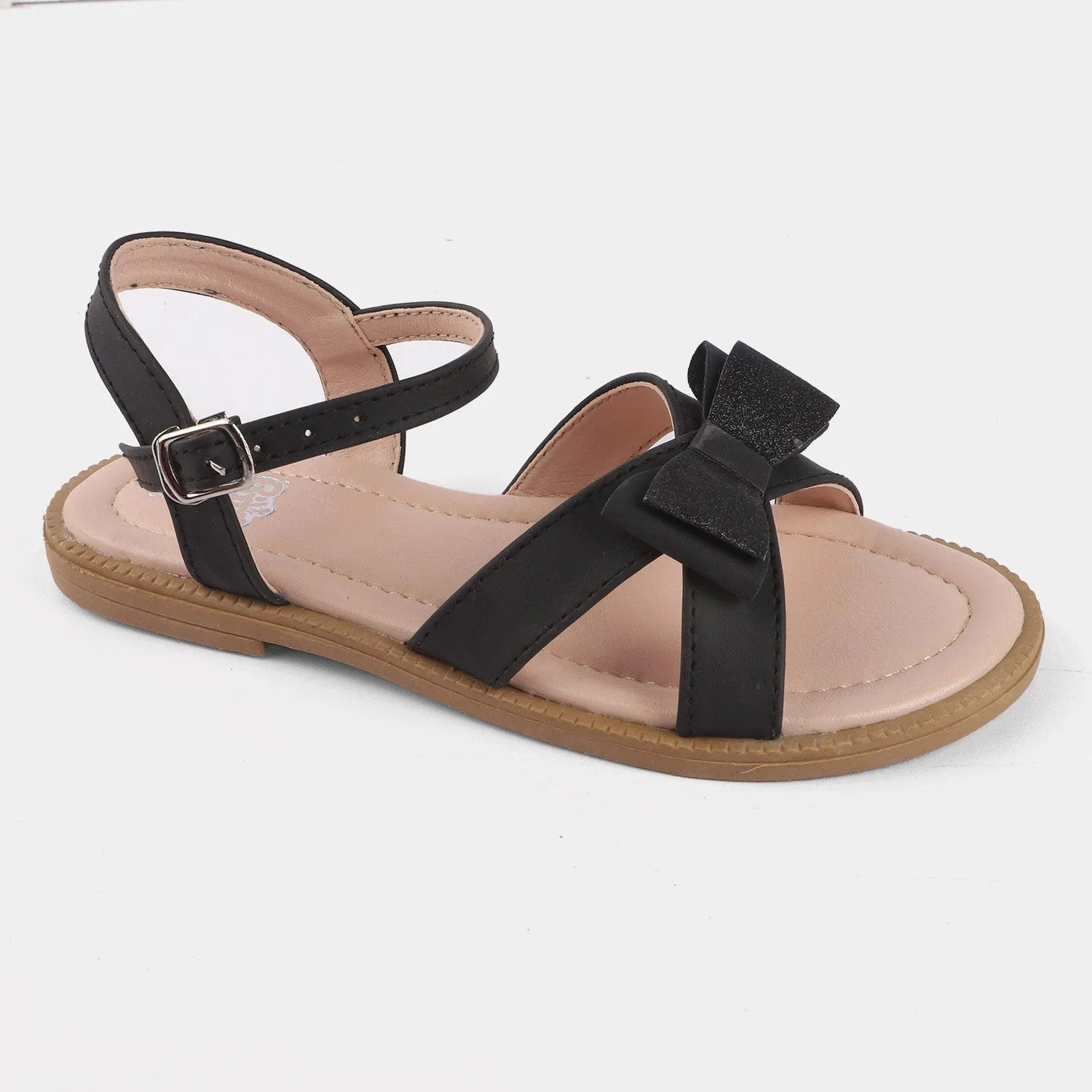 Girls Sandals 456-58-BLACK