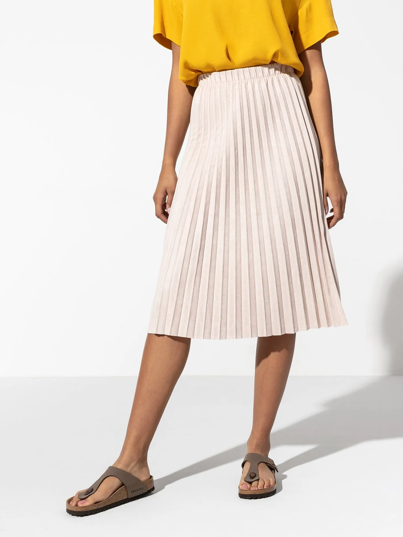 Gizeh Birkibuc Mocha Narrow Sandals