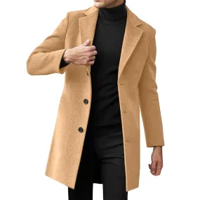 LCMTWX Men's Winter Thickened Warm Coats Stand Collar Knitted Splice Sweater Coat Casual Cardigan Stylish Mens Winter