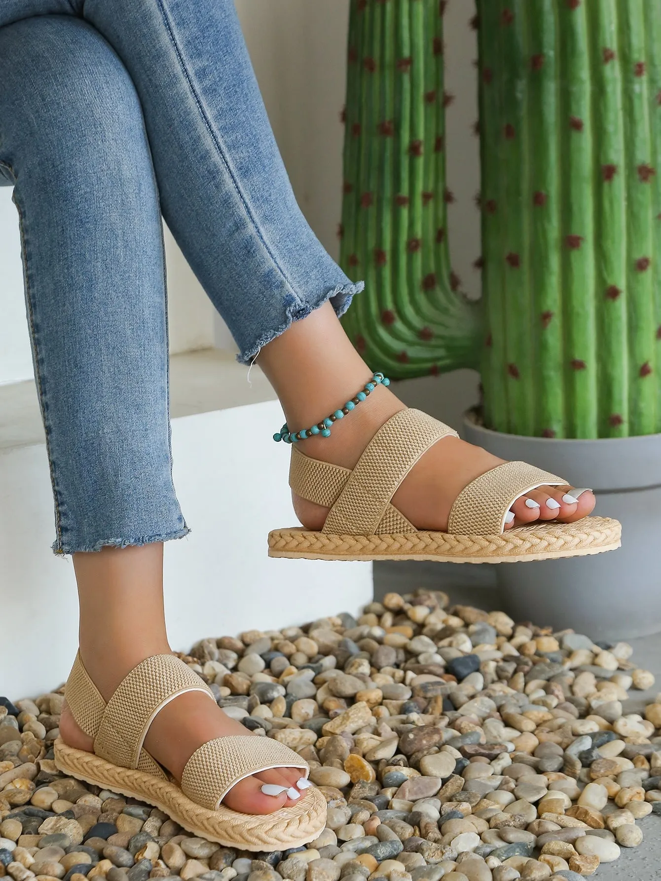 Minimalist Slingback Sandals