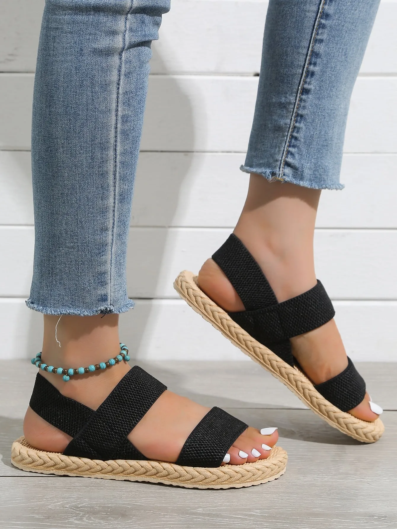 Minimalist Slingback Sandals