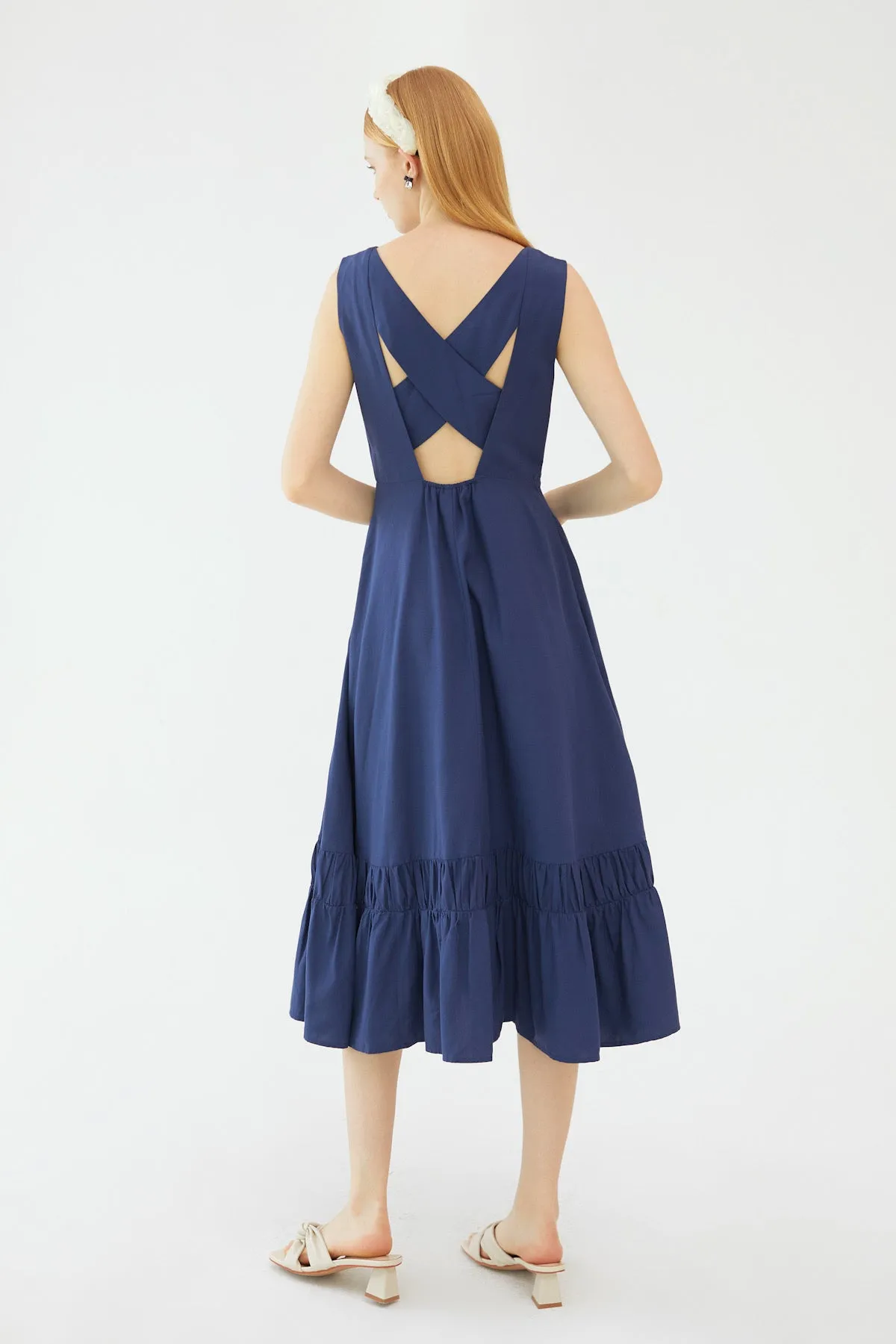 Naomi Cutout Back Dress