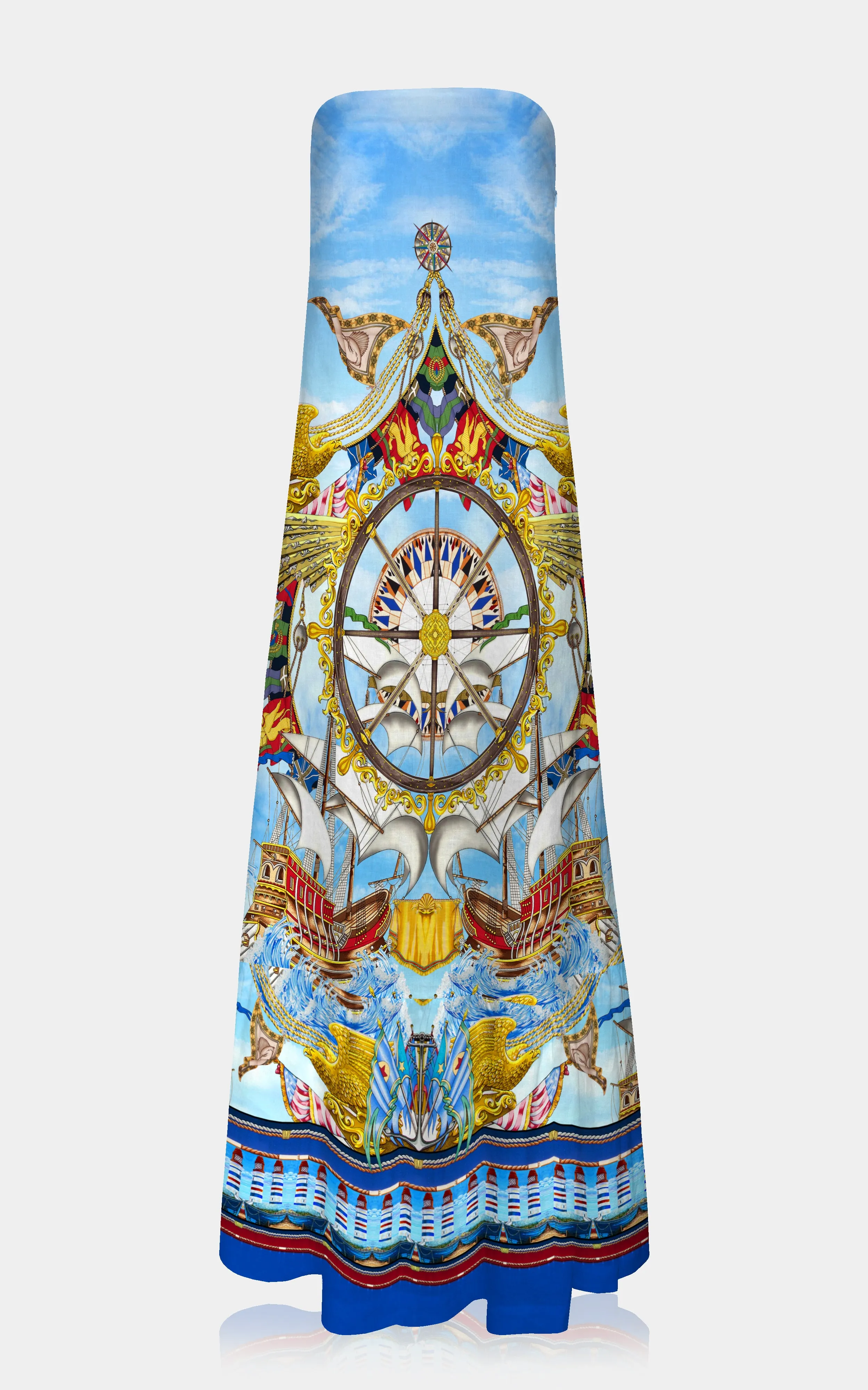 Nautical Flair Cotton Dresses