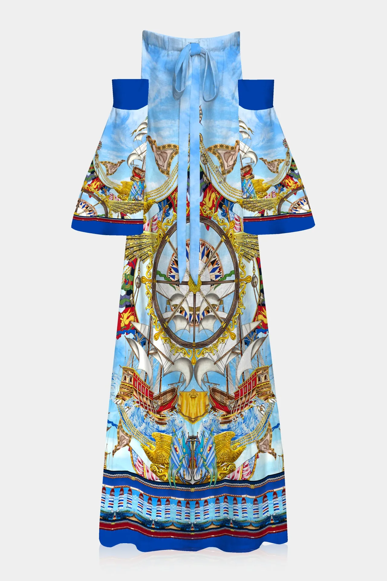 Nautical Flair Cotton Dresses