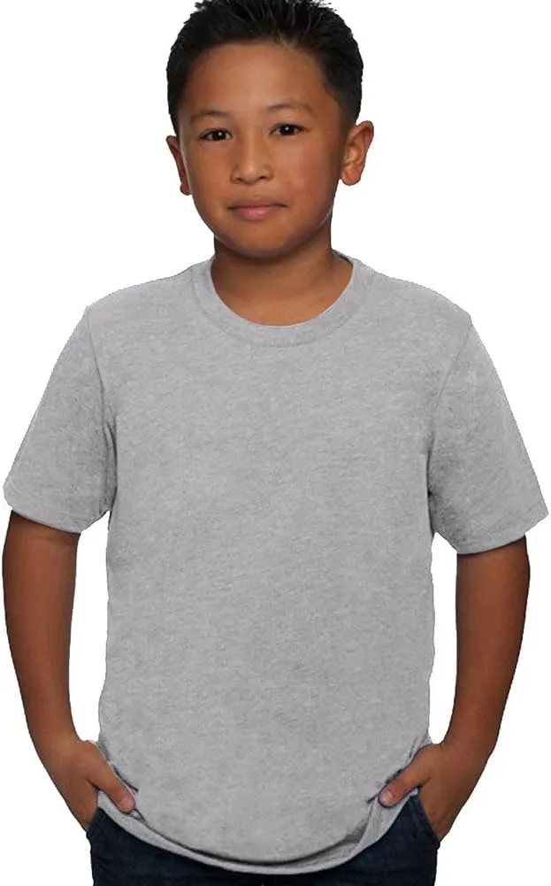 Next Level Big Boys' Tri-Blend Baby-Rib Soft Jersey T-Shirt