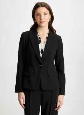 Notch Collar Blazer