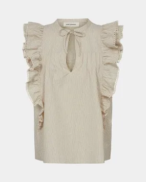 Off-White Ruffle Blouse