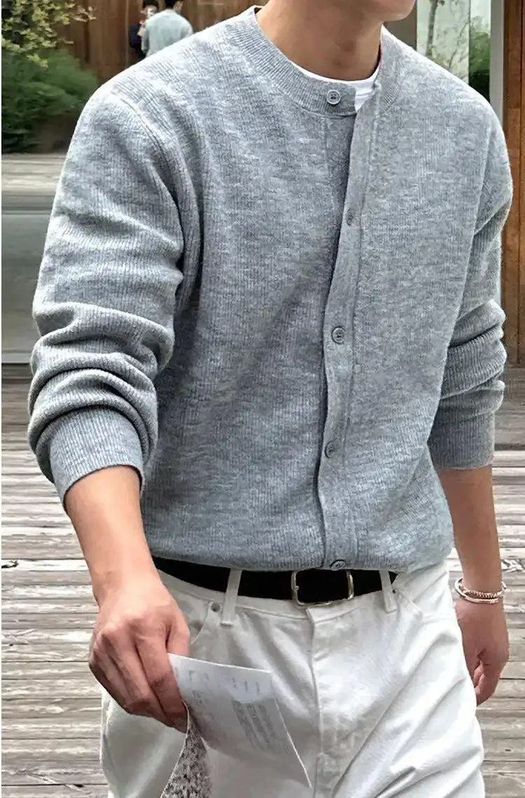 OH Comfy Knit Pattern Cardigan