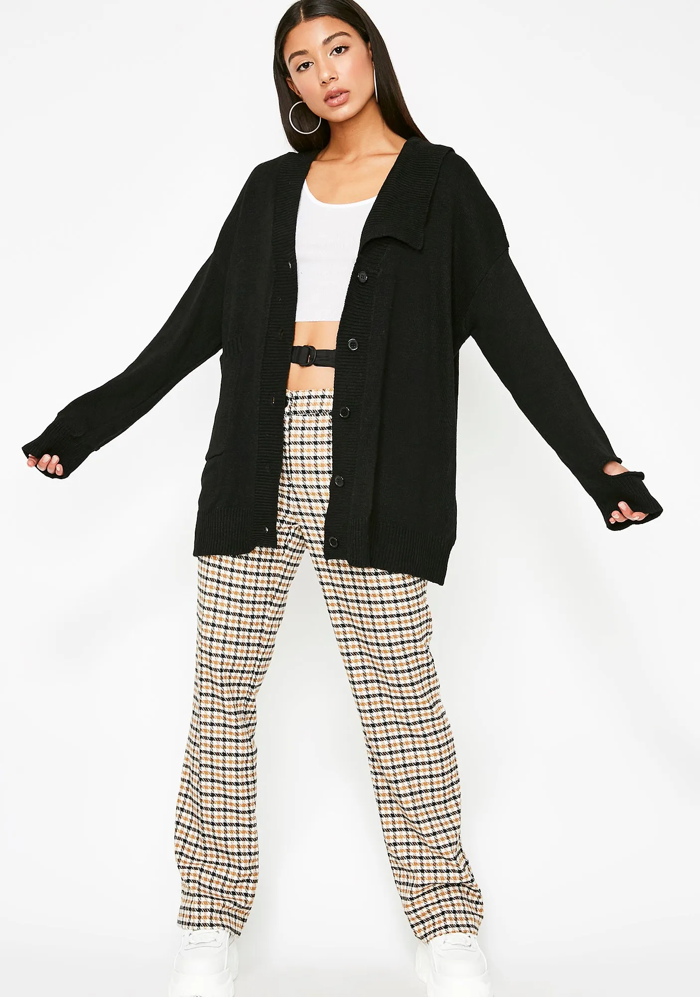 Onyx Prim N' Unproper Knit Cardigan
