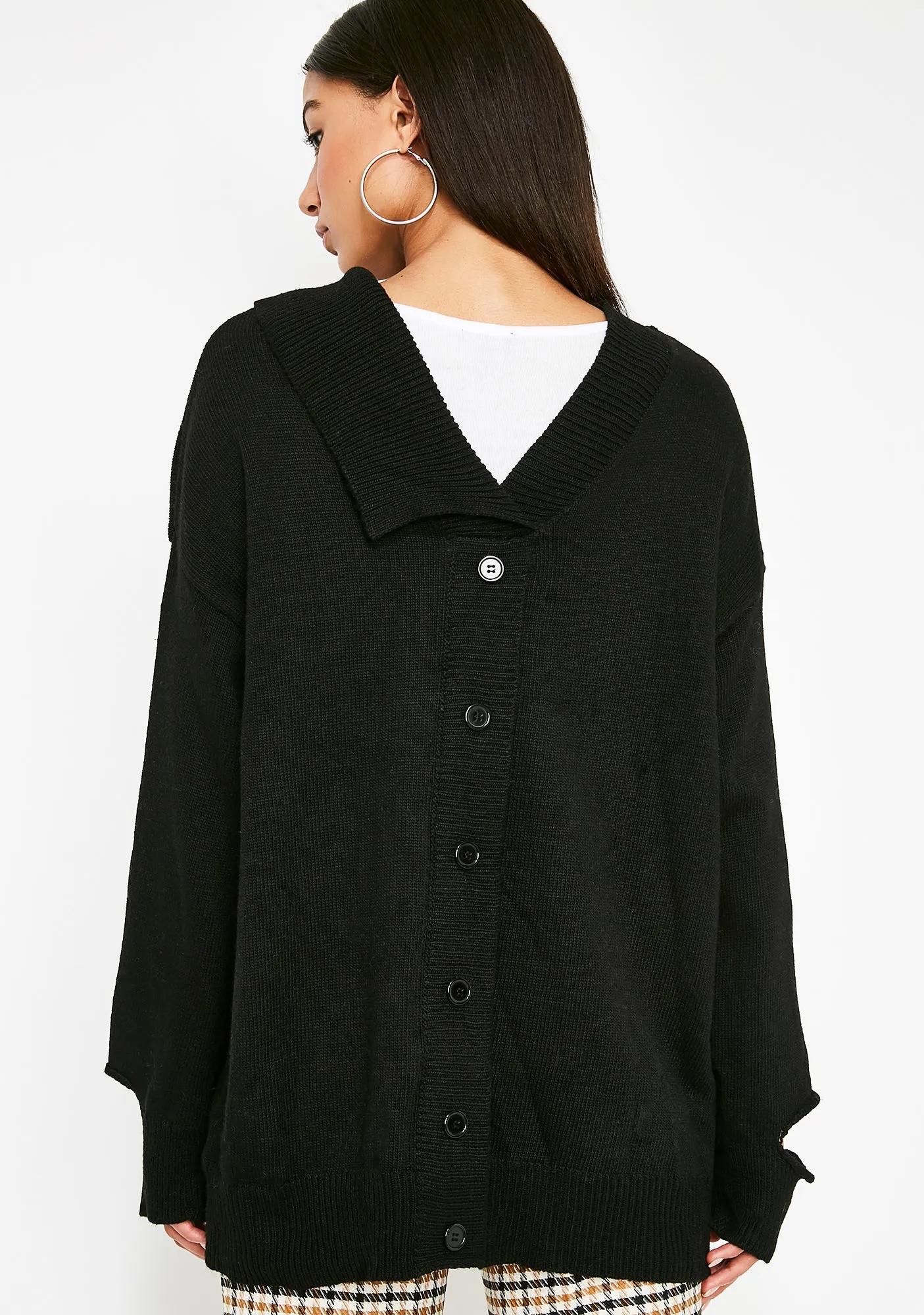 Onyx Prim N' Unproper Knit Cardigan