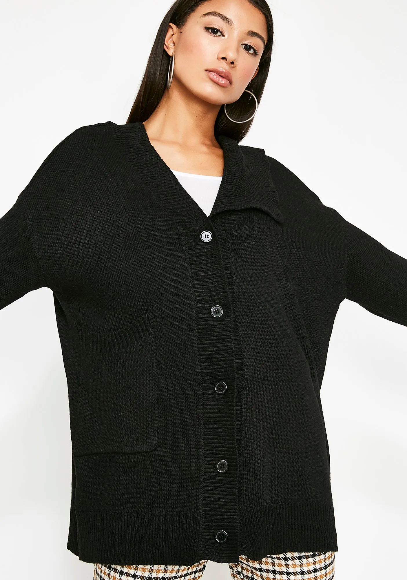 Onyx Prim N' Unproper Knit Cardigan