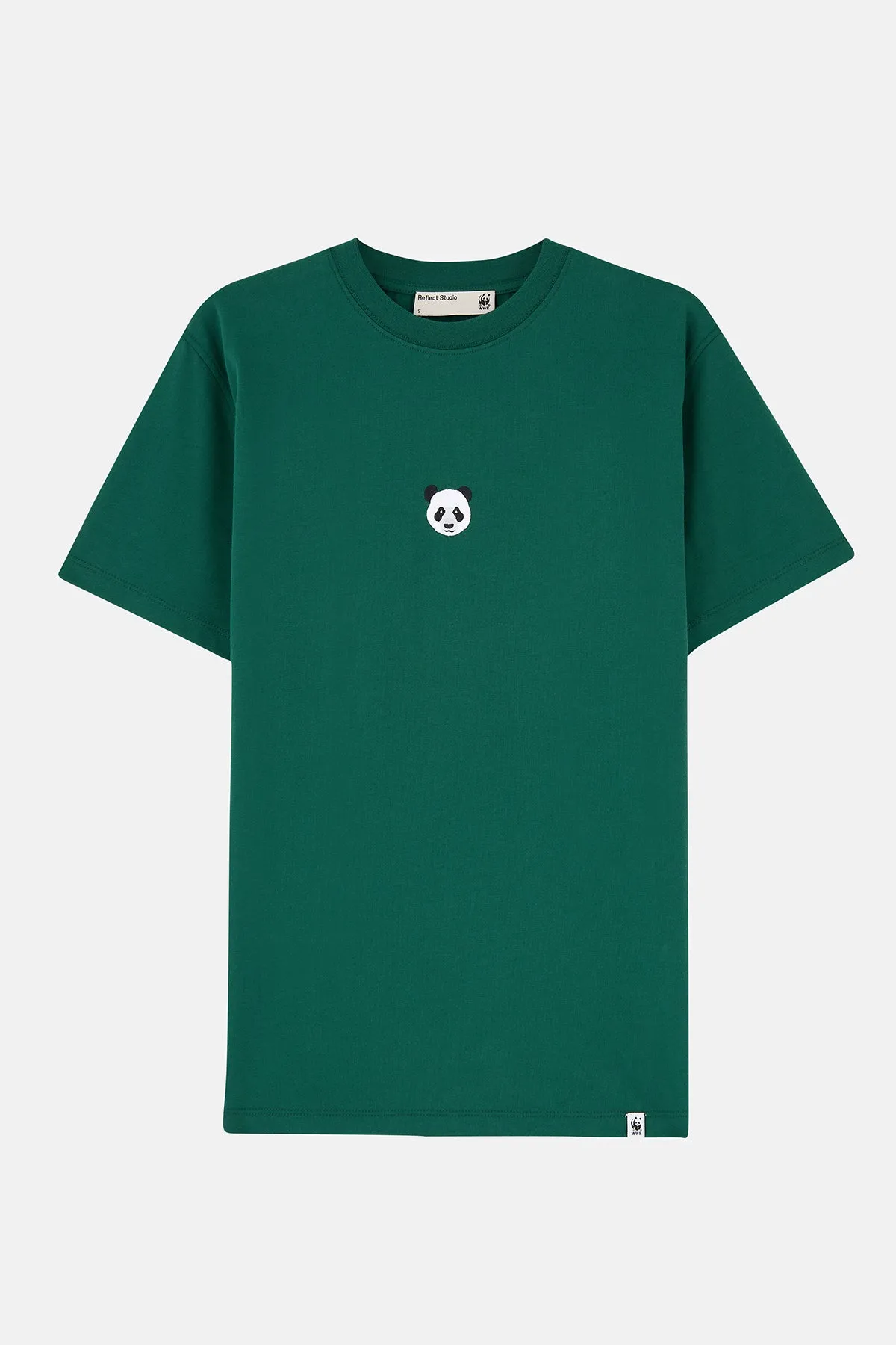 Panda Soft T-Shirt - Nefti Yeşil