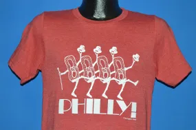 Philadelphia Dancing Pretzel Red t-shirt