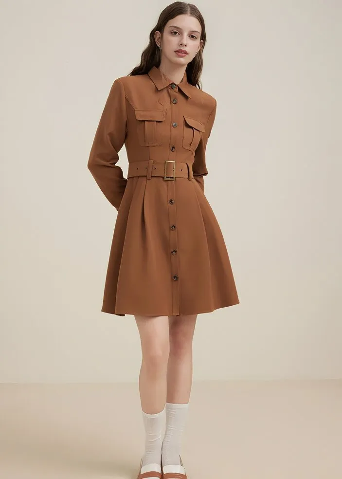 RETRO TIGHT SHIRT DRESS