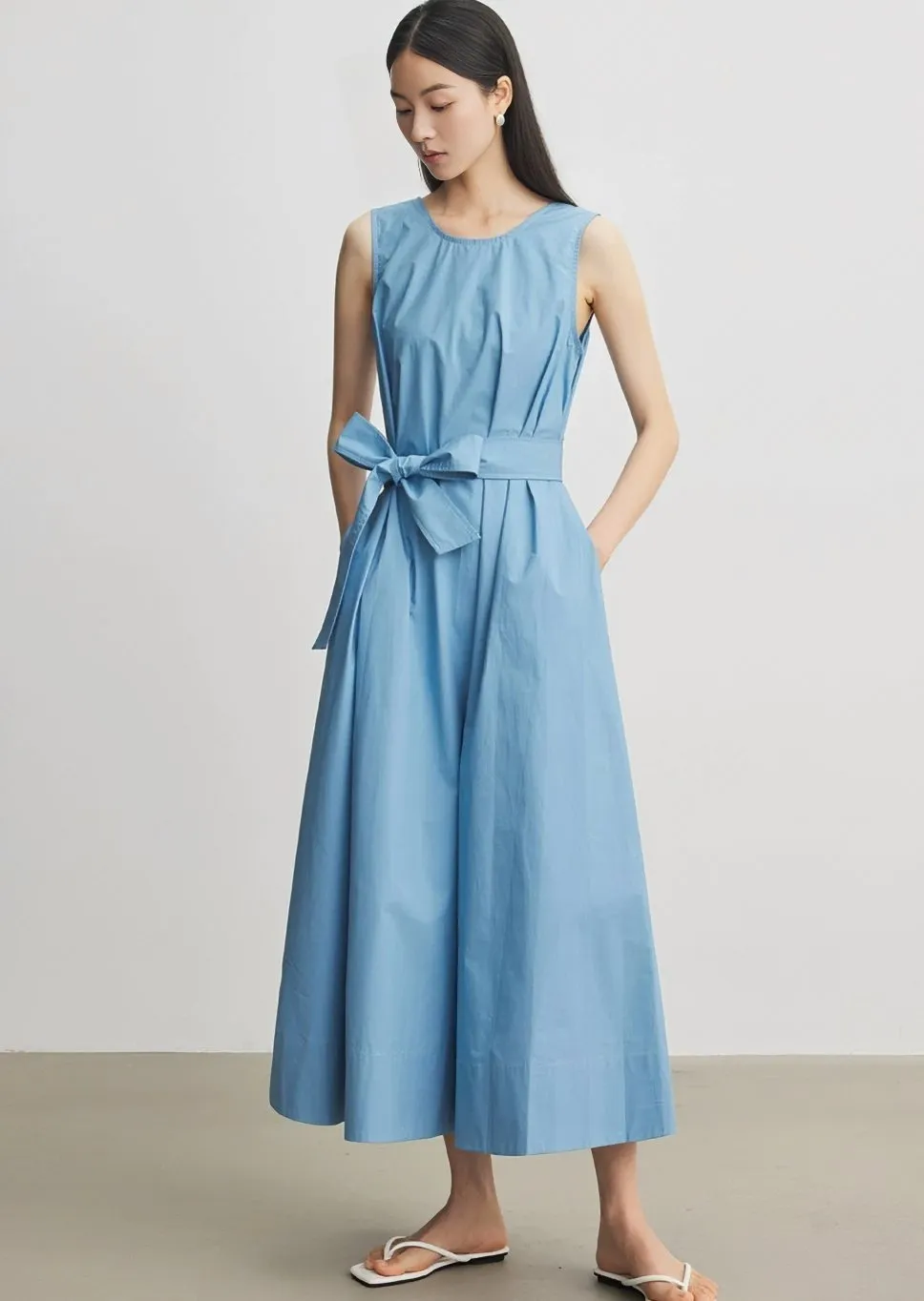 RIBBON STRAIGHT DRESS