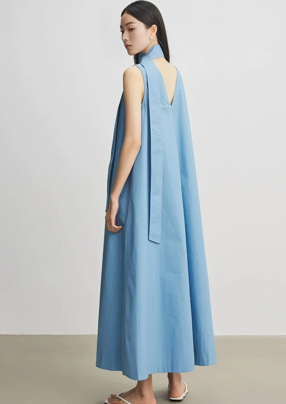 RIBBON STRAIGHT DRESS