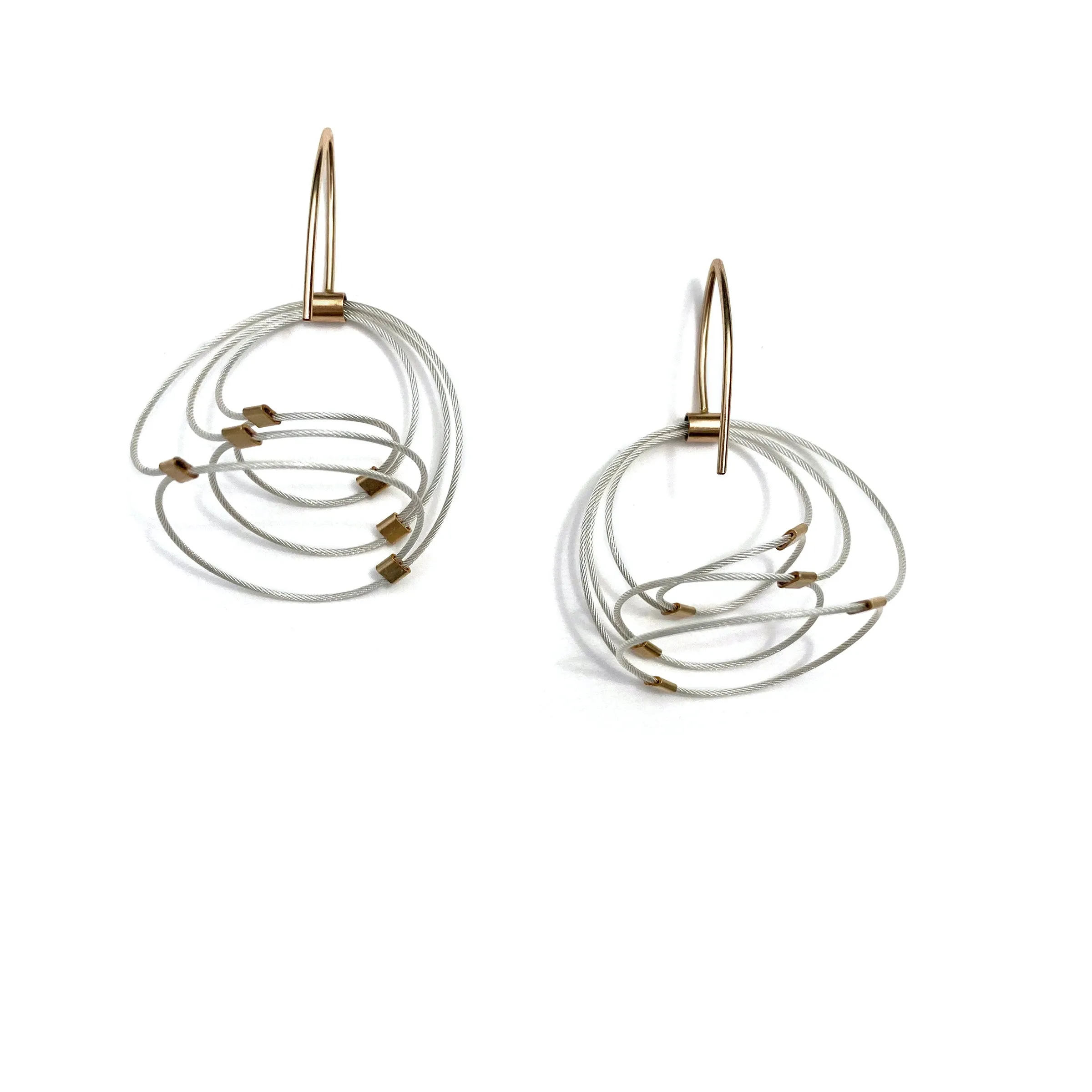 Swirl Earrings (Hooks)