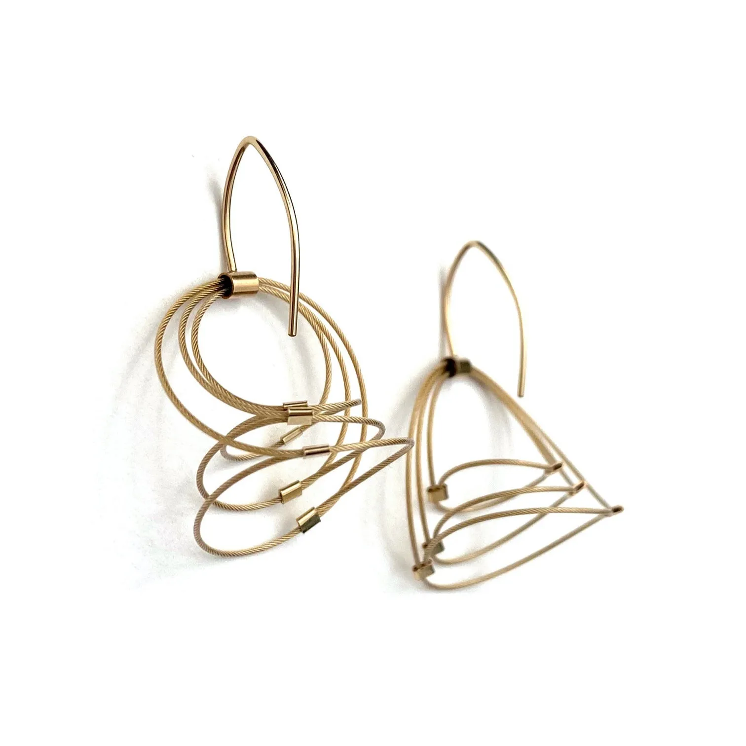 Swirl Earrings (Hooks)
