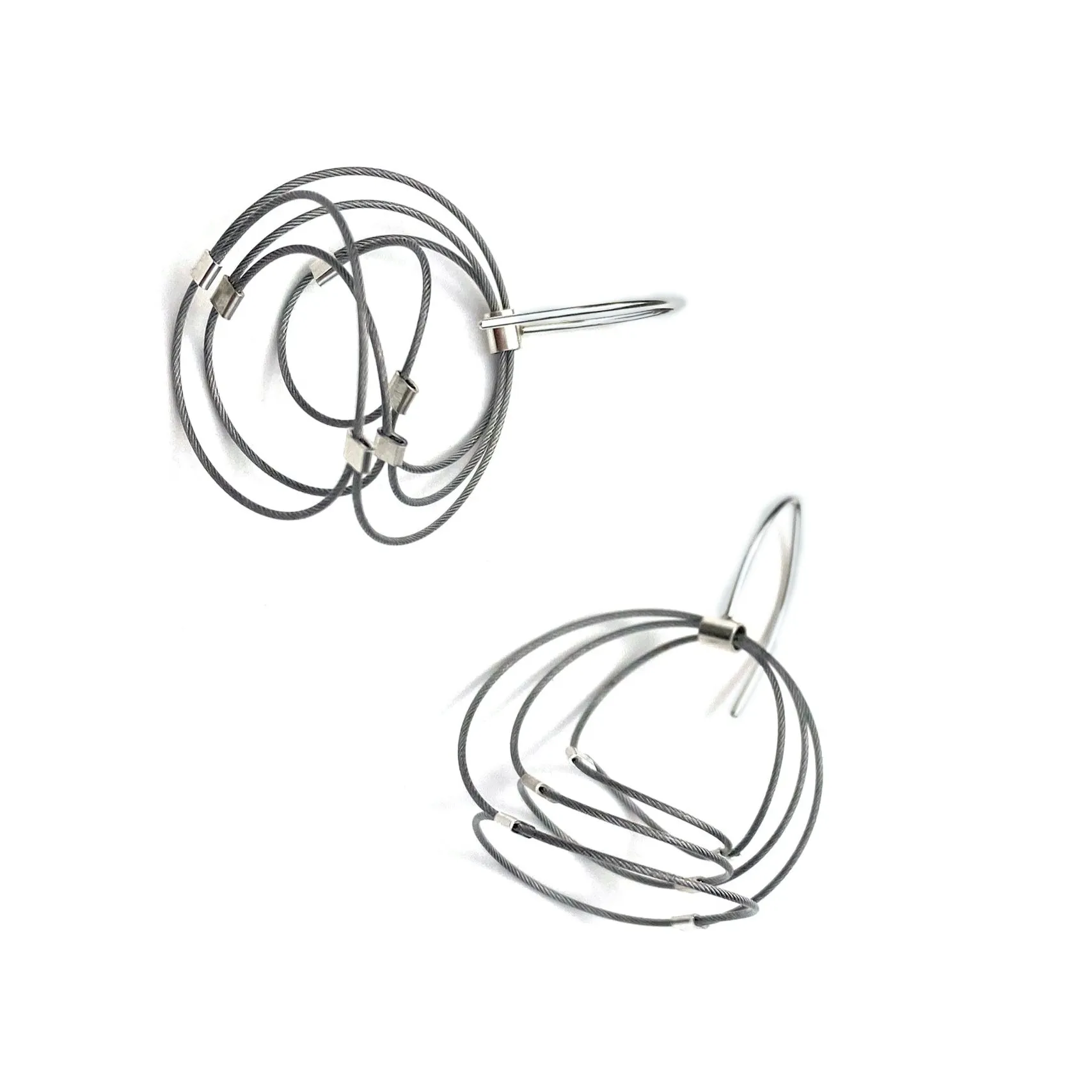 Swirl Earrings (Hooks)