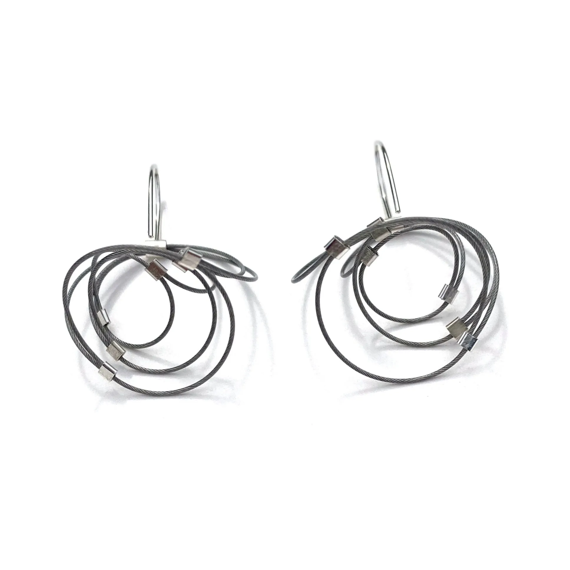 Swirl Earrings (Hooks)