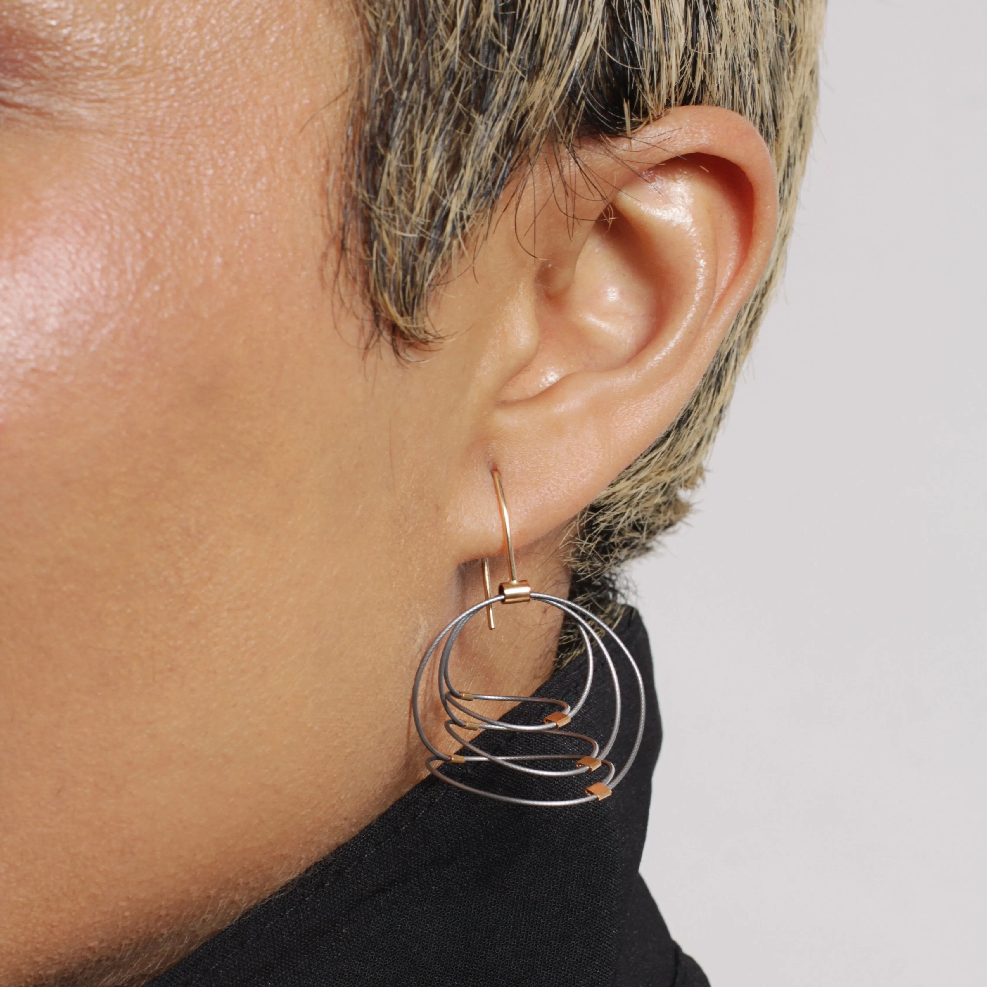 Swirl Earrings (Hooks)