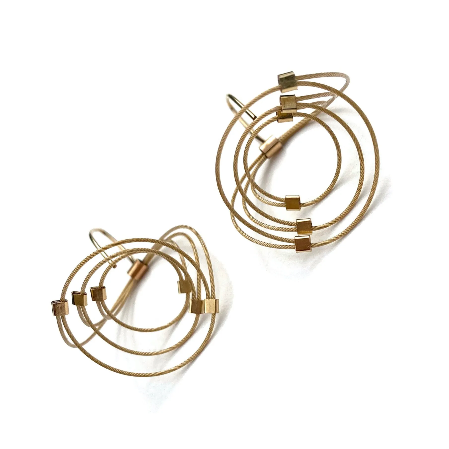 Swirl Earrings (Hooks)