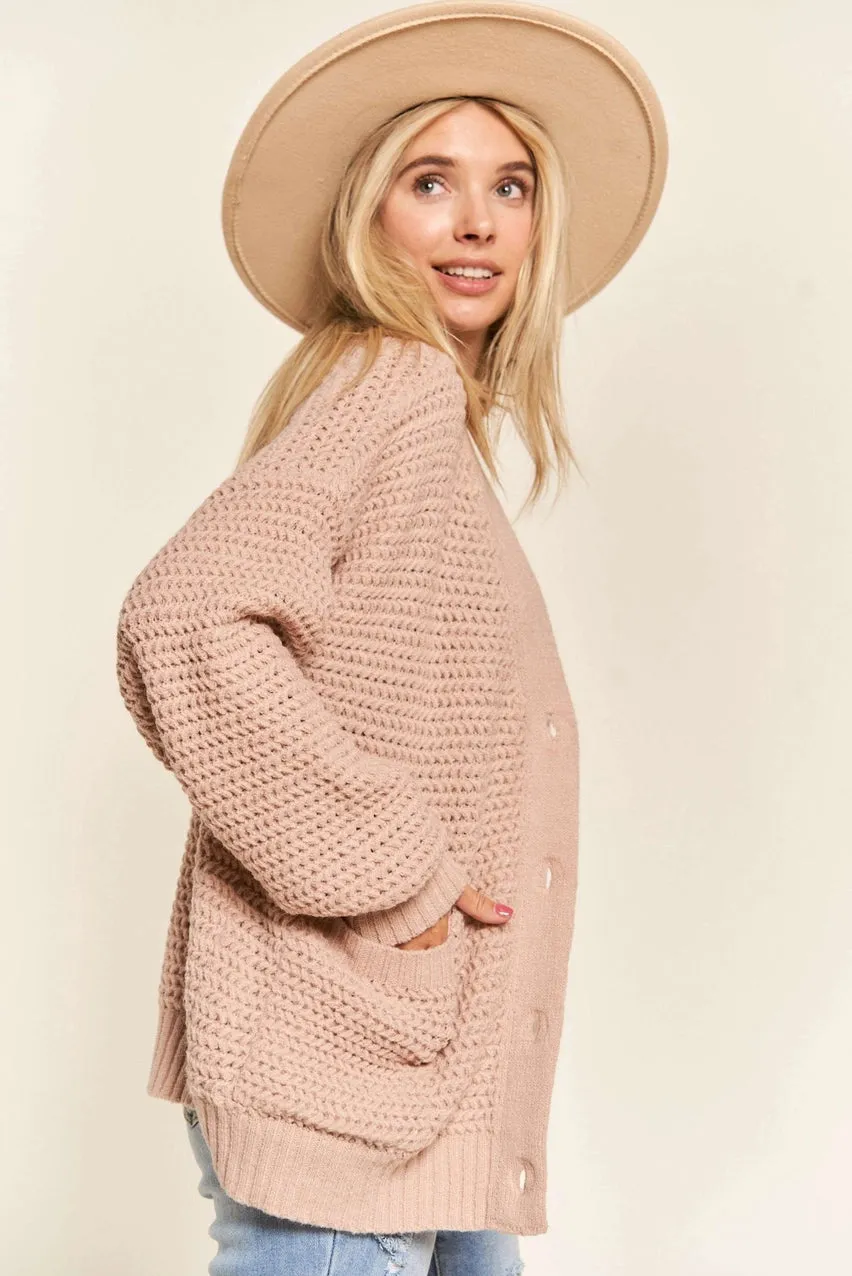 The Comfiest Sweater Cardigan