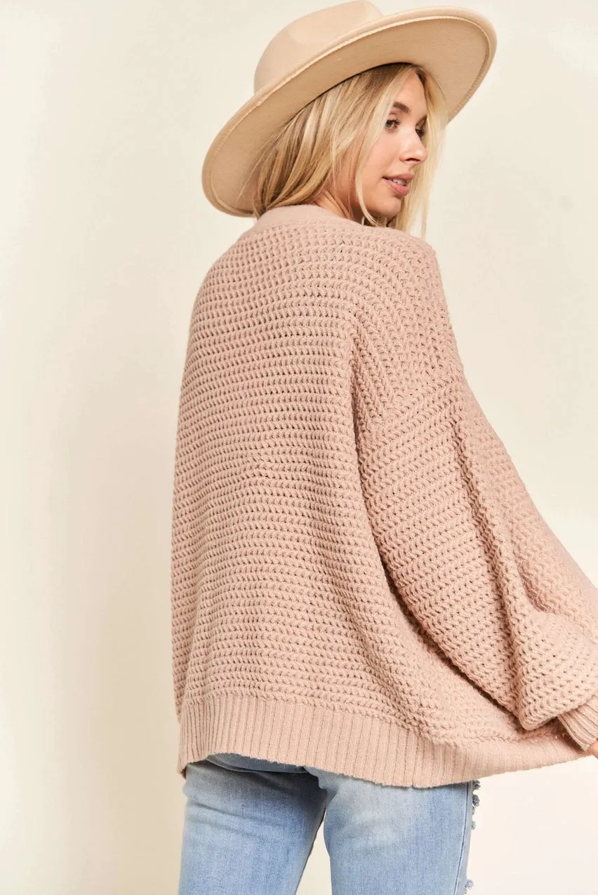The Comfiest Sweater Cardigan