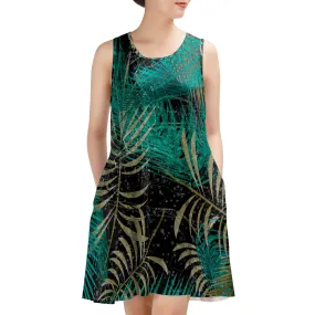 The Key West Midnight Flowers Sundress