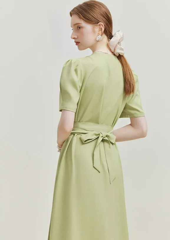 TIED UP DESIGN DRESS