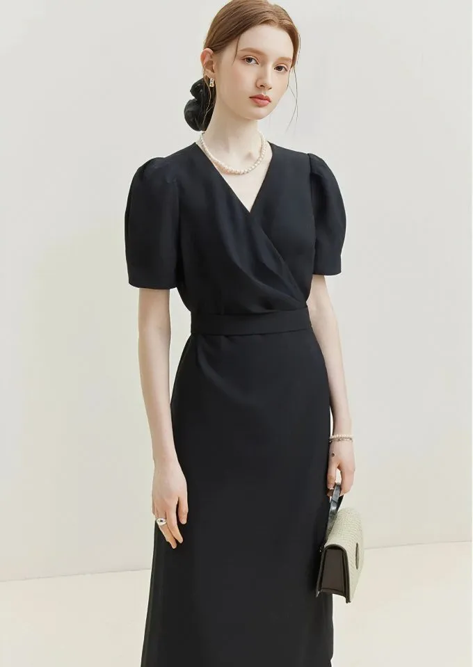 TIED UP DESIGN DRESS