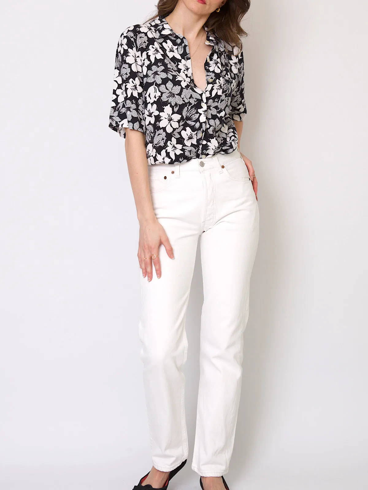 Vintage Levi’s 501 white