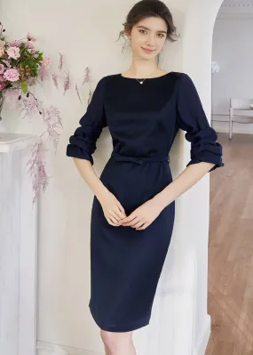 VOLUME SLEEVE DRESS