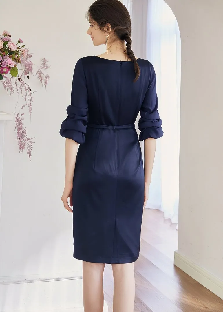 VOLUME SLEEVE DRESS