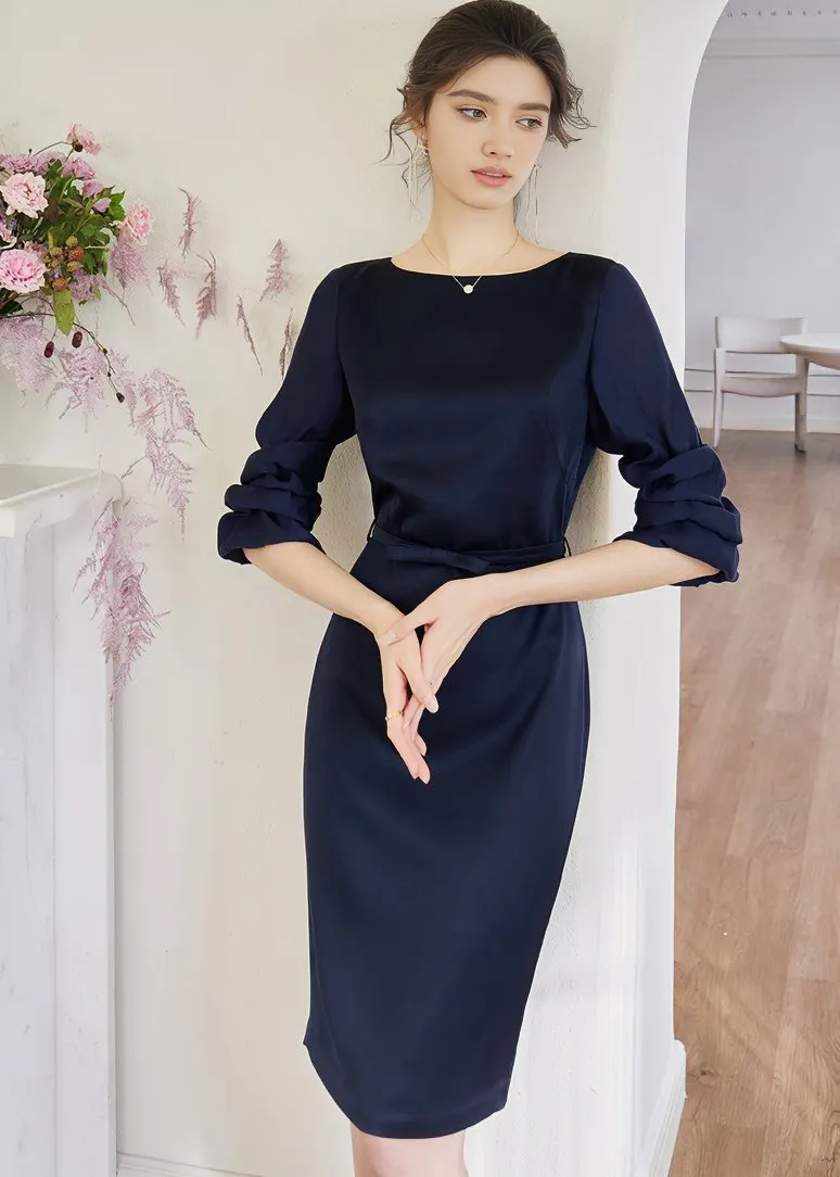 VOLUME SLEEVE DRESS