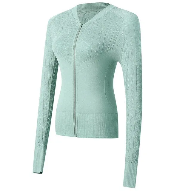 Women Sports Tops Yoga Shirts Long Sleeve Fitness Tops Gym Running Sports T-Shirts Training Yoga Gym Tank Top Fitness Clothes