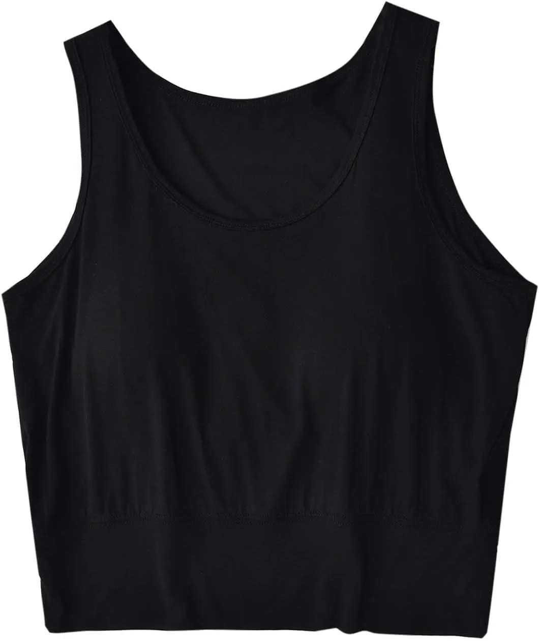 Workout Crop Tank Tops for Women with Chest Pad Casual Sports Fitness Yoga Shirts Summer Seamless Breathable Blouse